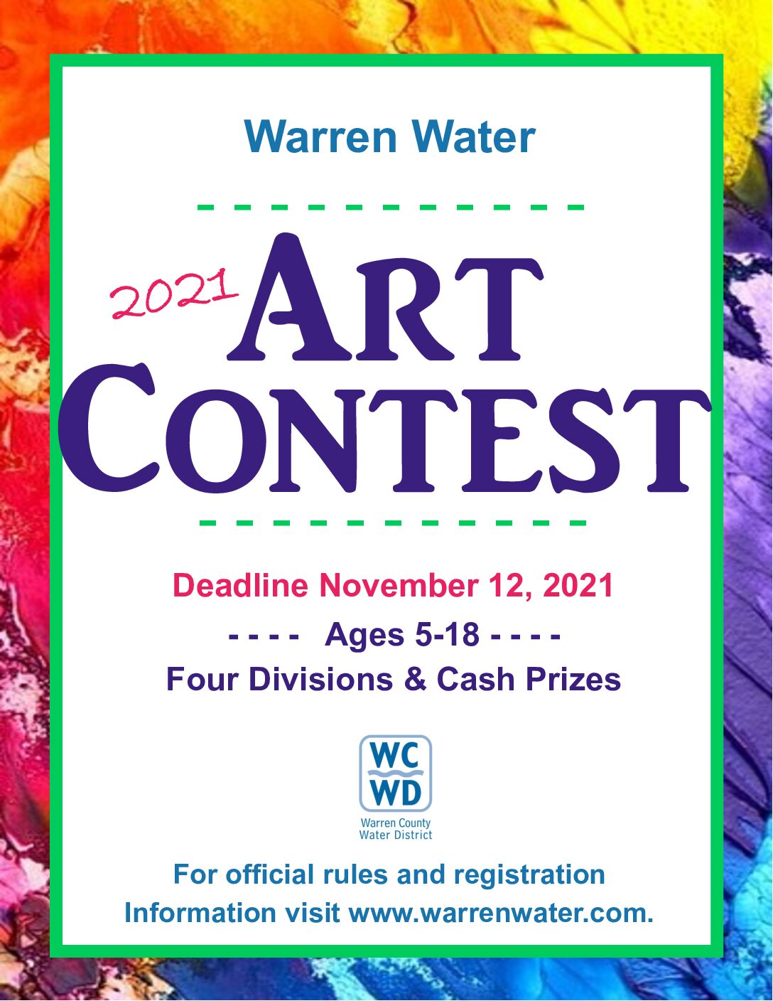 ART CONTEST 2021 Warren Water